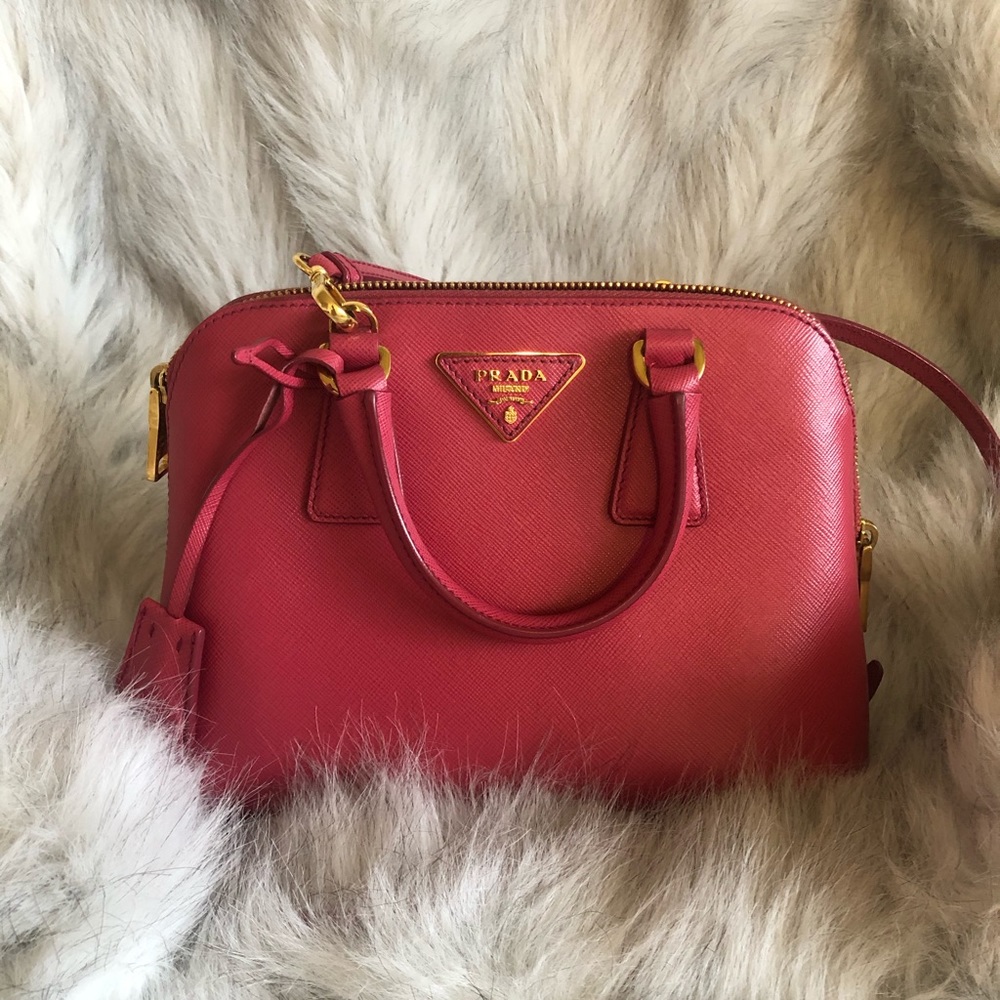 Authentic Prada saffiano mini bag
